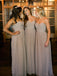 Long Bridesmaid Dress, Chiffon Sweet Heart Bridesmaid Dress, Dress for Wedding, Simple Bridesmaid Dress, Floor-Length Bridesmaid Dress, DA823
